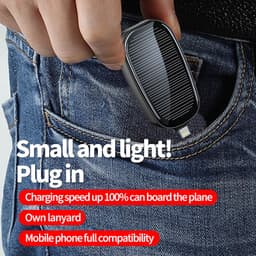 image-Mini Emergency Solar Charging Unit Portable Wireless Power Supply