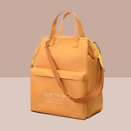 image-Aluminum Foil Thickening Warm Waterproof With Rice Sholder Bag