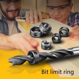 image-3-16mm Woodworking Auger Bit Fixed Depth Regulator