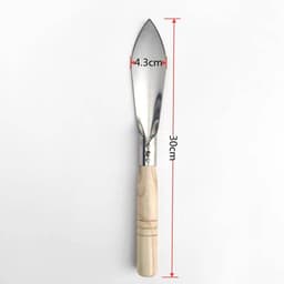 image-Garden Household Wooden Handle Shovel Potted Plant Sea Pine Soil Gardening