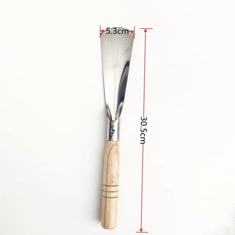 image-Garden Household Wooden Handle Shovel Potted Plant Sea Pine Soil Gardening