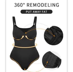 image-Jumpsuit Shapewear Sports Wear-free Bra
