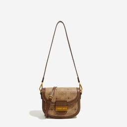image-Retro High Sense Saddle Bag Female Fashion Crossbody