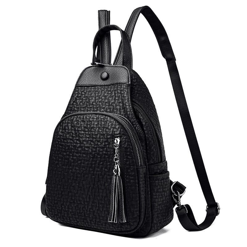 image-Fashion Women's Double Backpack Multi-functional Travel