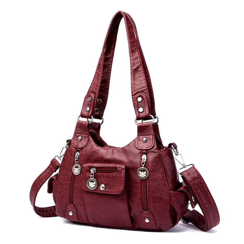 image-Retro Trendy Fashion One-shoulder Crossbody Bag
