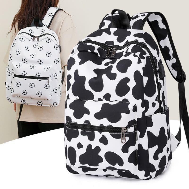 image-Fashion Printed Casual Travel Bag