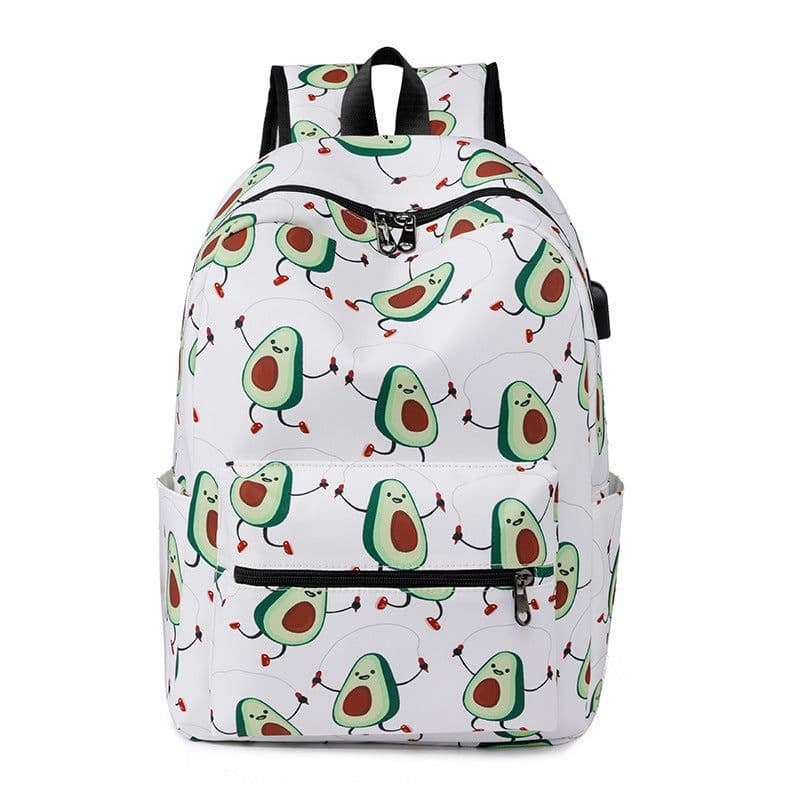 image-Fashion Printed Casual Travel Bag
