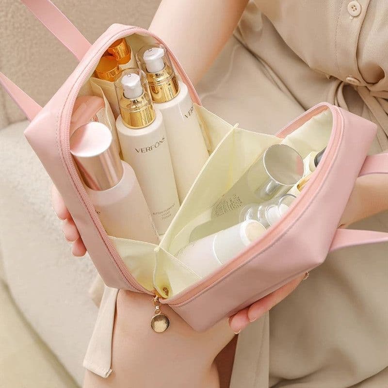 image-Portable Models Cosmetic Bag Women's Large Capacity Travel