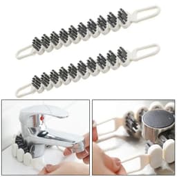 image-Faucet Cleaning Brush Kitchen Oil Stain Remove Brush Bendable Gap Clean Tool Kitchen Bathroom Bathtub Tube Sink Clean Brush Kitchen Gadgets