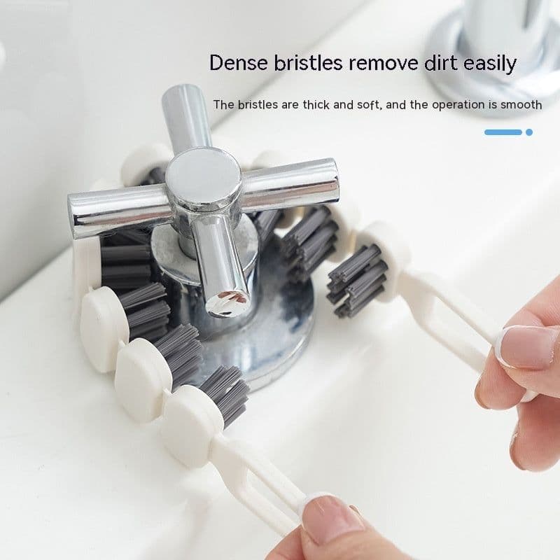 image-Faucet Cleaning Brush Kitchen Oil Stain Remove Brush Bendable Gap Clean Tool Kitchen Bathroom Bathtub Tube Sink Clean Brush Kitchen Gadgets