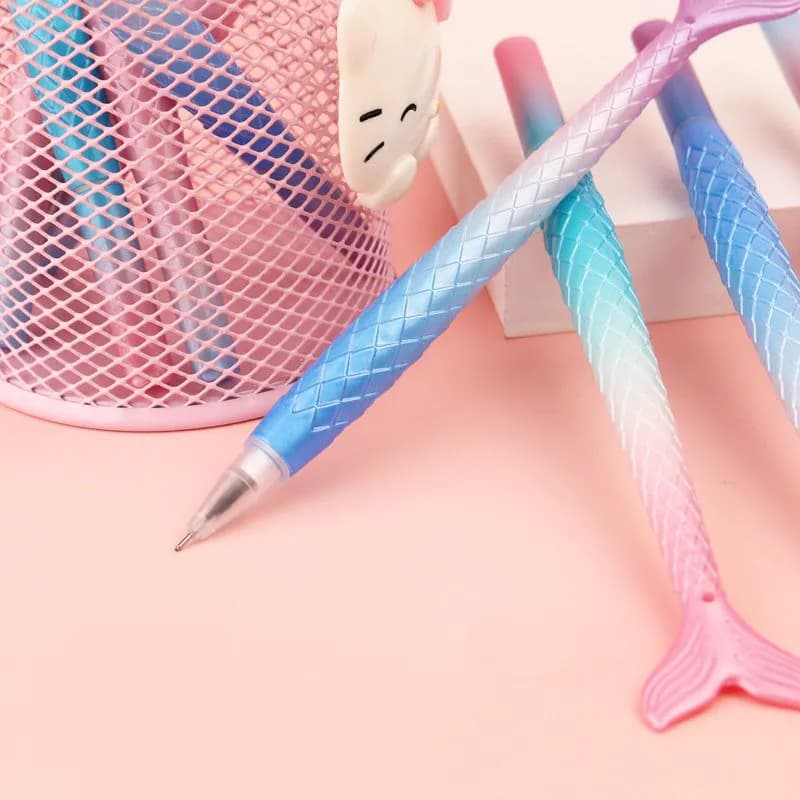 image-Creative Cute Cartoon Stylish Pen Mermaid Pen 038mm