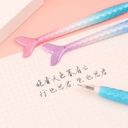 image-Creative Cute Cartoon Stylish Pen Mermaid Pen 038mm