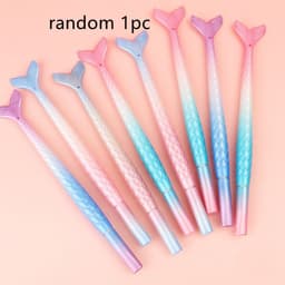 image-Creative Cute Cartoon Stylish Pen Mermaid Pen 038mm