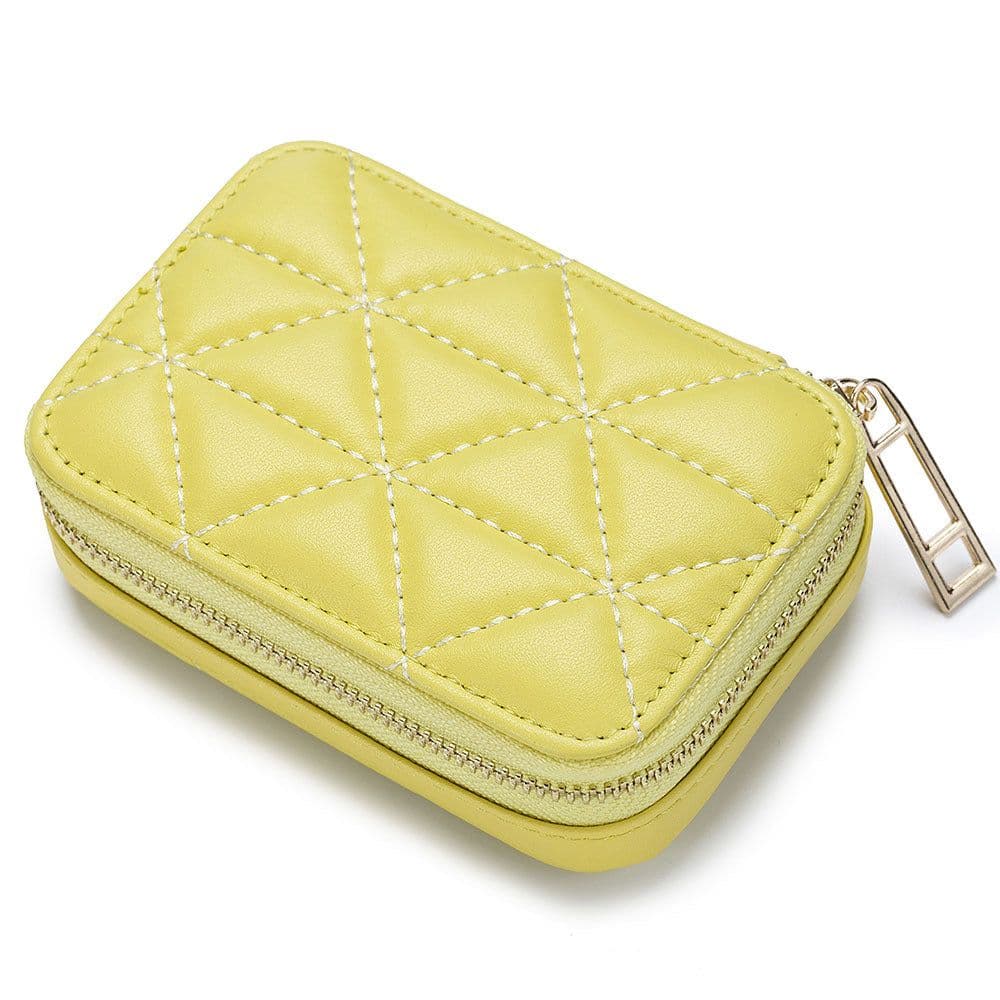 image-Rhombus Portable Portable Lipstick Pack Mini Cosmetic Bag