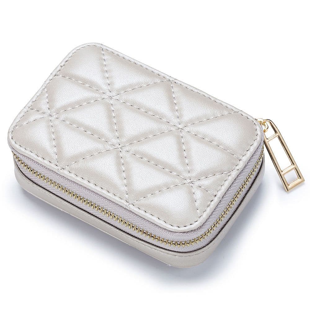 image-Rhombus Portable Portable Lipstick Pack Mini Cosmetic Bag