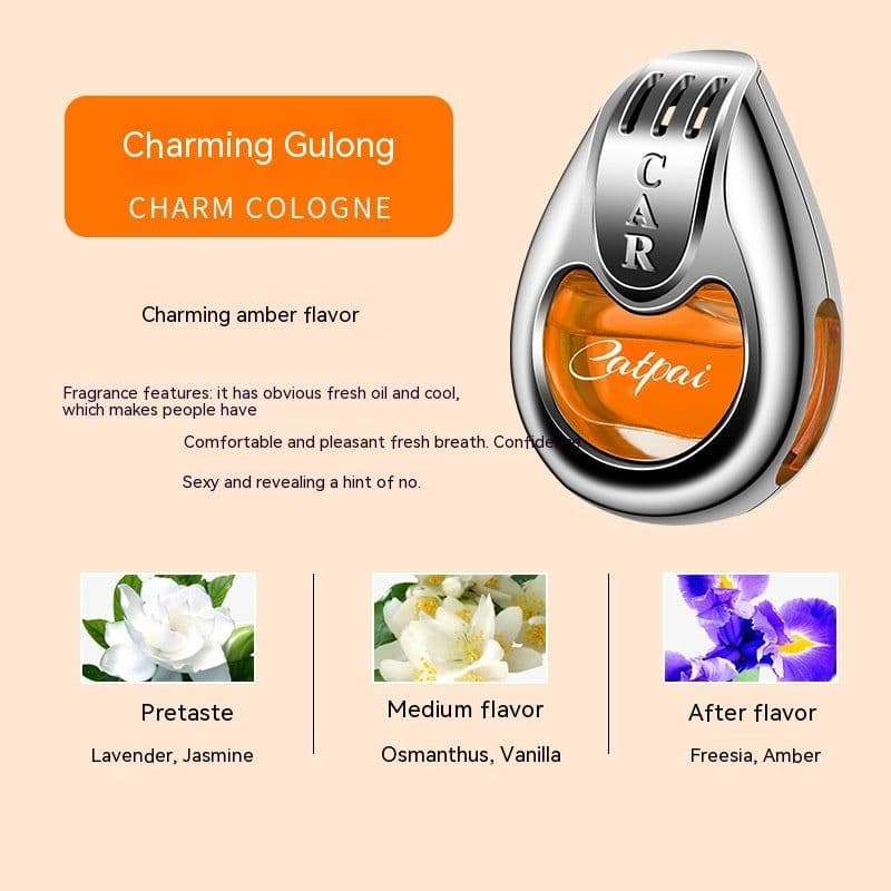image-Car Vent Water Drop Shape Perfume Aromatherapy