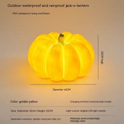 image-Outdoor Solar Pumpkin Lights Rural Farm Creative Luminous Landscape Outdoor Waterproof Courtyard Lawn Lamp Halloween Party Decor Halloween Decorations