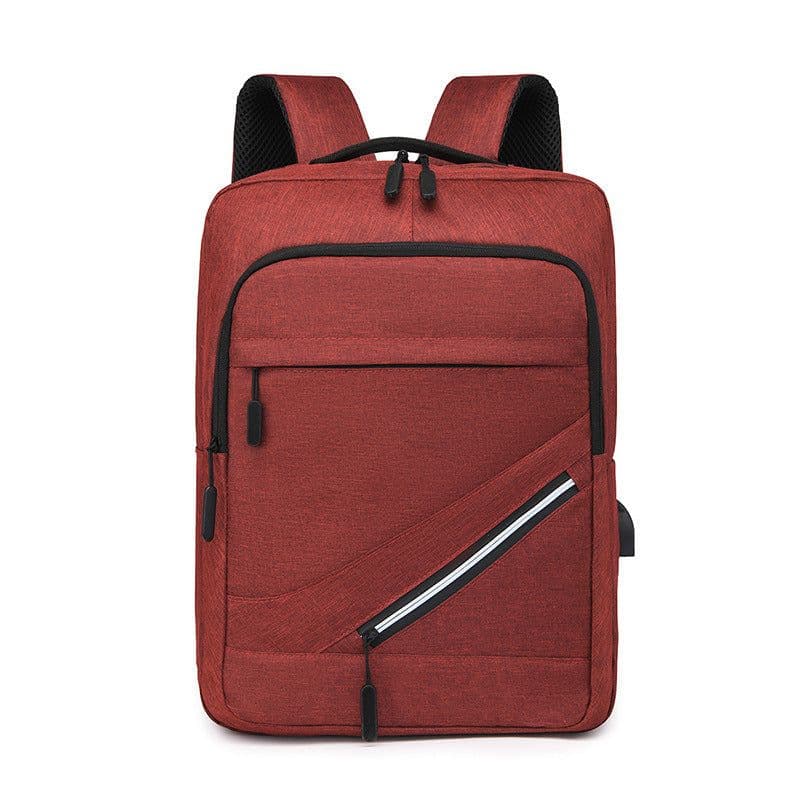 image-Men's Fashion Casual Multi-functional Large-capacity Backpack