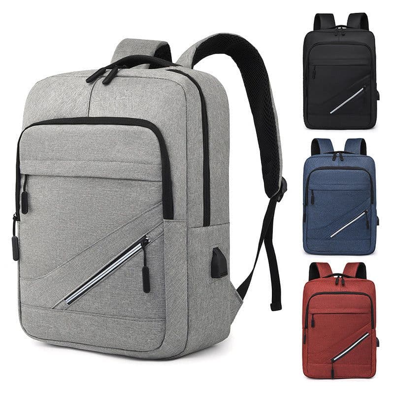 image-Men's Fashion Casual Multi-functional Large-capacity Backpack
