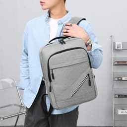 image-Men's Fashion Casual Multi-functional Large-capacity Backpack