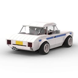 image-Sports Car Suit Educational Building Blocks Toy