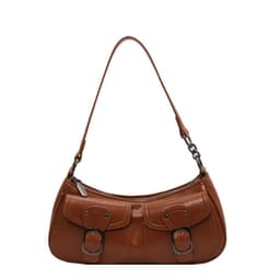 image-Women's Retro Simple Casual Messenger Bag