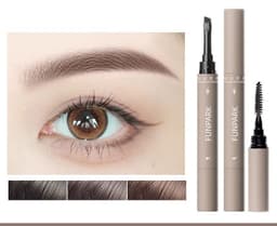 image-Eyebrow Pencil With Brush Waterproof Smear-proof