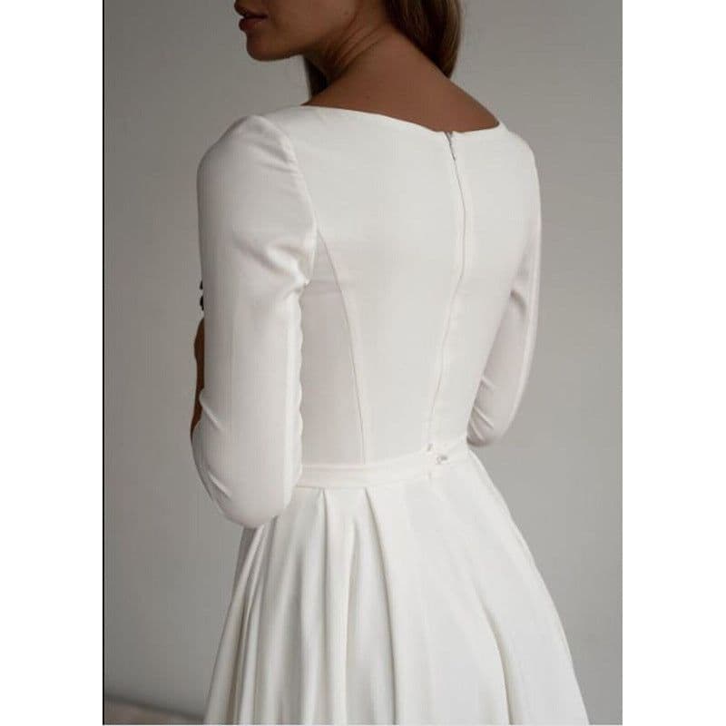 image-Long Temperament Commute Slim-fit Banquet Wedding Evening Dress