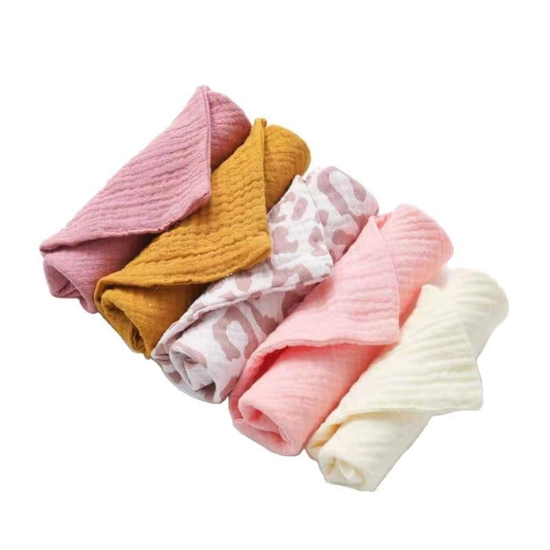 image-5PCs Baby Facial Cleansing Beauty Towel