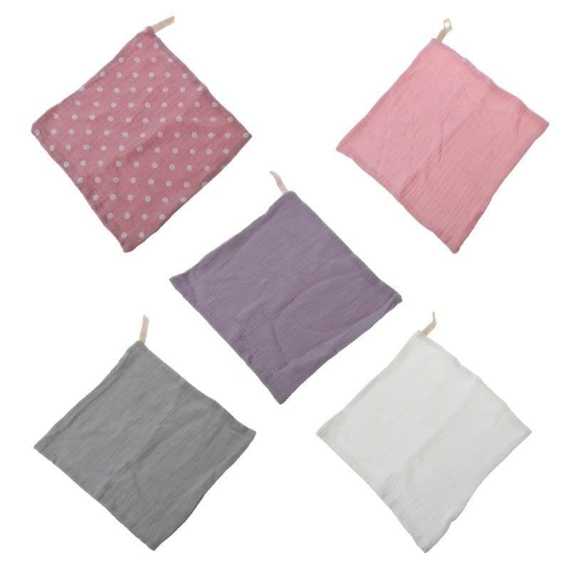 image-5PCs Baby Facial Cleansing Beauty Towel