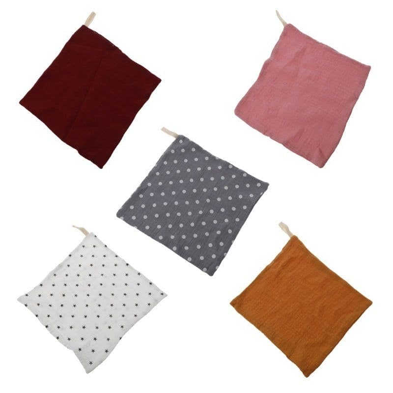 image-5PCs Baby Facial Cleansing Beauty Towel
