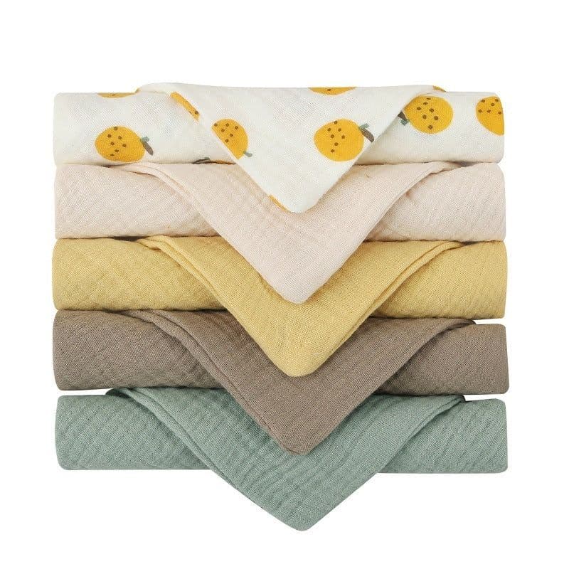 image-5PCs Baby Facial Cleansing Beauty Towel