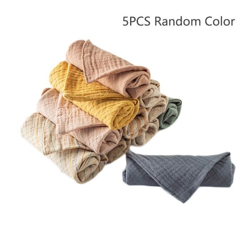 image-5PCs Baby Facial Cleansing Beauty Towel