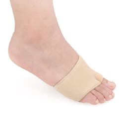 image-Forefoot Pad Toe Separator Protective Cover Hallux Valgus Separator Plus Silicone Super Soft Shock Absorption Massage Foot Protector