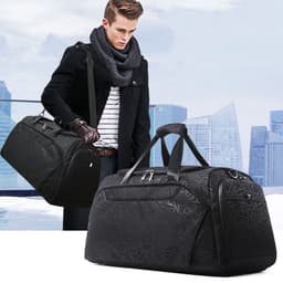 image-Men's And Women's Fashion Sports Large Capacity Portable Travel Bag