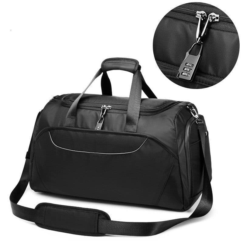 image-Men's And Women's Fashion Sports Large Capacity Portable Travel Bag