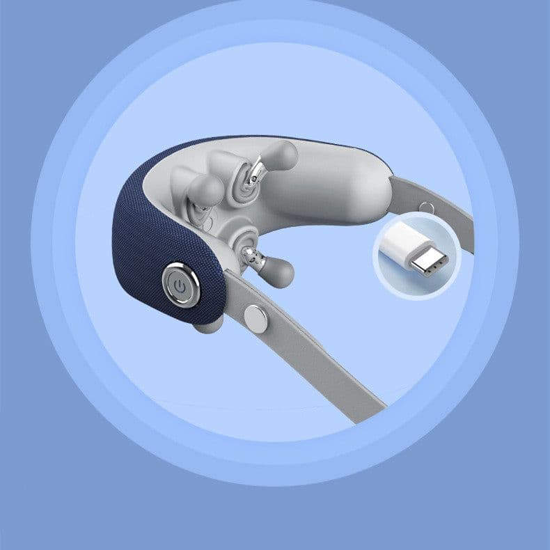 image-Neck Massager Shoulder And Neck Neck Massager Imitation Hand Grip