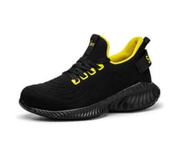 image-Four Seasons Anti-smashing And Anti-penetration Steel Toe Cap Work Shoes Breathable Comfortable And Safe