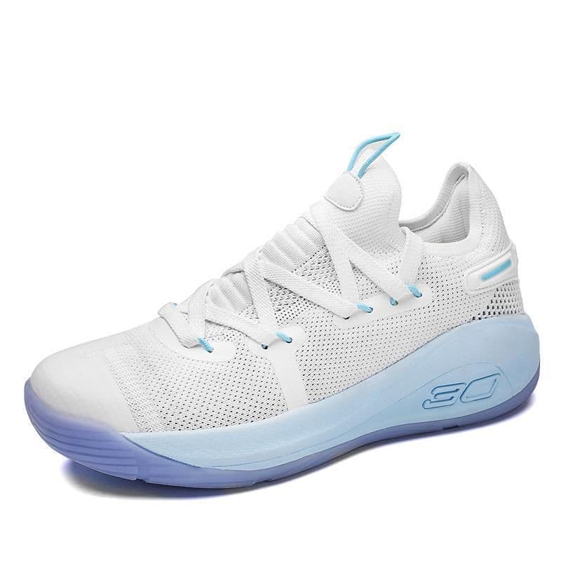 image-Low Top Basketball Shoes Men And Women Lightweight Shock Absorption Soft Bottom
