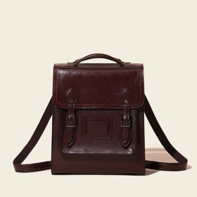 image-Genuine Leather Women's Bag Fashion Oil Wax