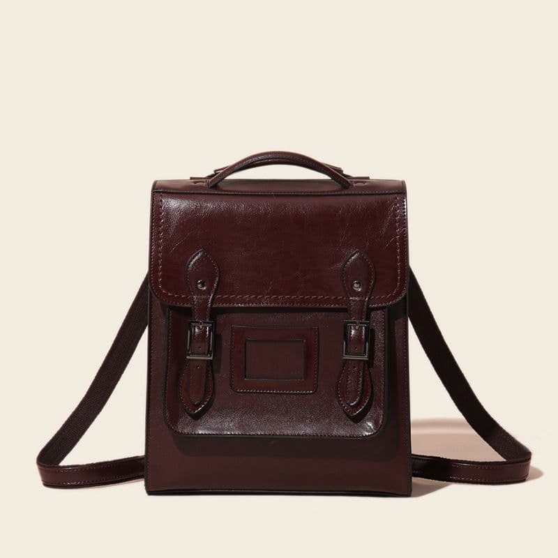 image-Genuine Leather Women's Bag Fashion Oil Wax