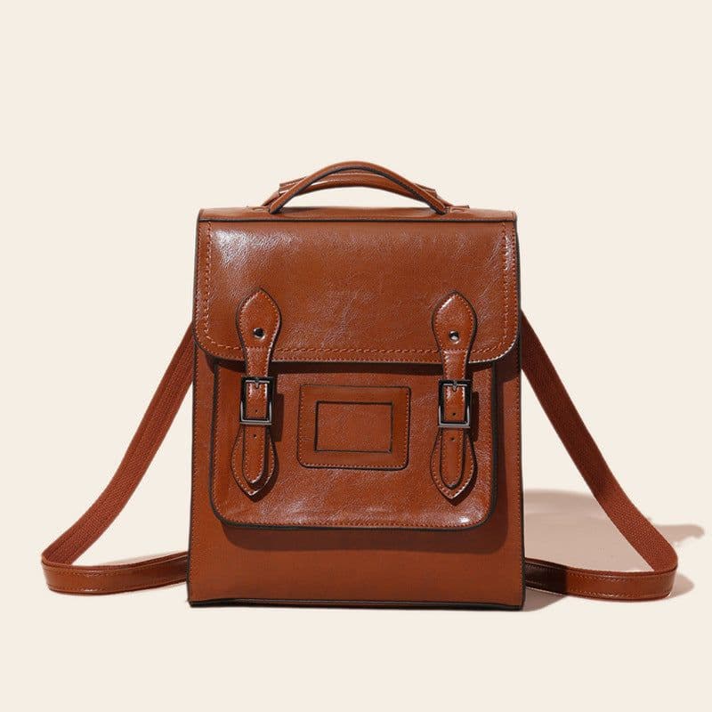 image-Genuine Leather Women's Bag Fashion Oil Wax