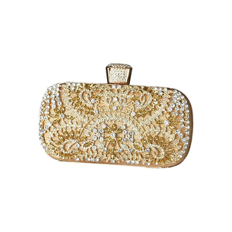 image-Women's Fashion Casual Diamond Clutch Shoulder Bag