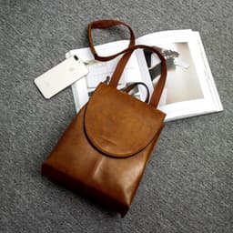 image-Genuine Leather Women's Bag Soft Surface Retro College Women's Backpack
