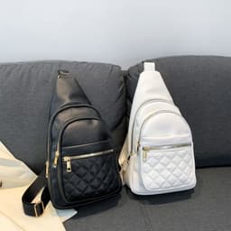 image-Casual Large Capacity Diamond Embroidery Thread Crossbody Women's Bag