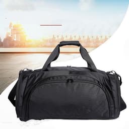 image-Portable Travel Bag Waterproof Polyester Fiber Oxford Cloth