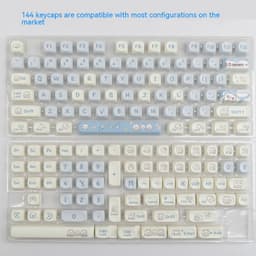 image-Suitable For Small Cat MOA Height Keycap Cute Meow Block Sublimation