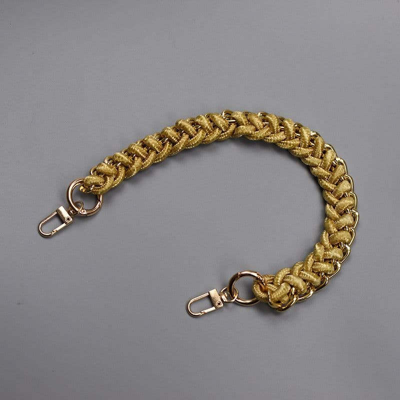 image-Women's Bag Woven Bag With 40cm Short With Buckle Can Be Mobile Phone Charm