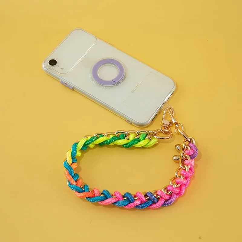 image-Women's Bag Woven Bag With 40cm Short With Buckle Can Be Mobile Phone Charm