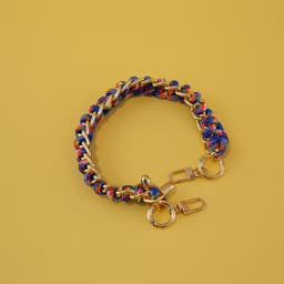 image-Women's Bag Woven Bag With 40cm Short With Buckle Can Be Mobile Phone Charm